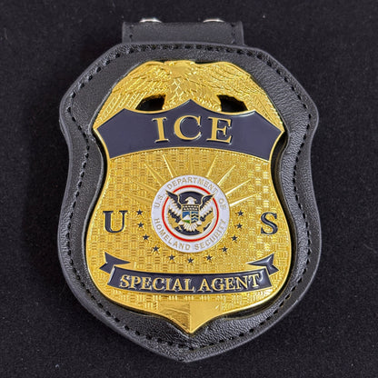 U.S Ice Special Agent BADGE Replica Movie Props