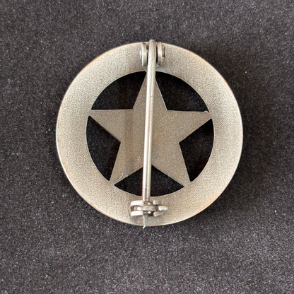 US Texas Rangers Sergeant Badge Replica Movie Props