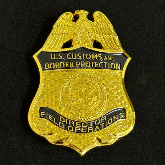 US CBP DFO Director Field Operations Badge Replica Movie Props