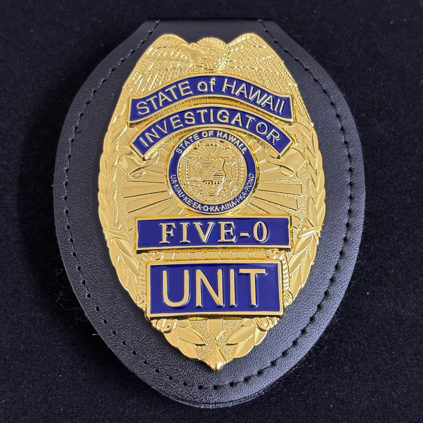 Hawaii Five-O Unit Investigator Police Badge Replica Movie TV Props