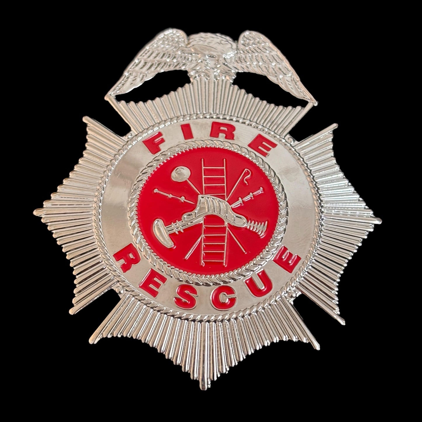 Fire Rescue Badge Replica Movie Props