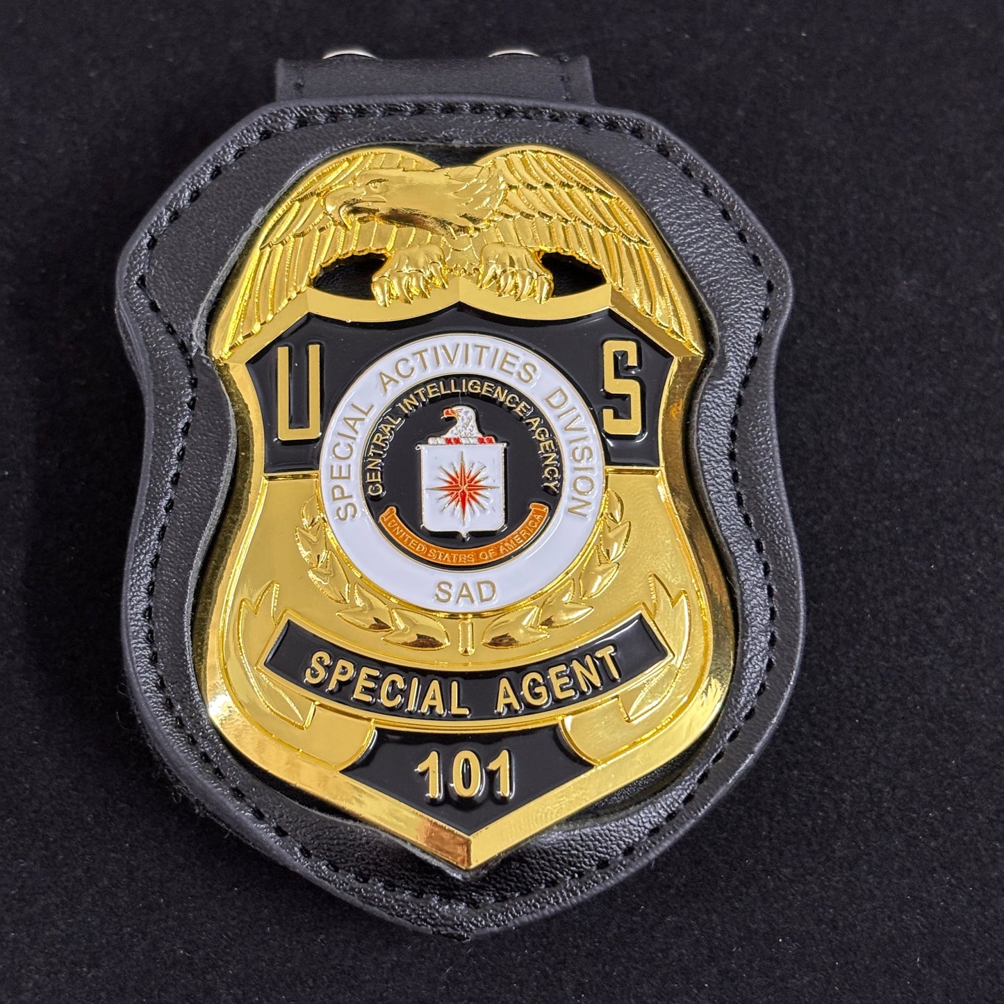 Special Activities Division Special Agent BADGE Replica Movie Props 101