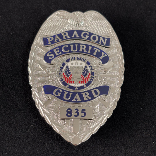 US White House Paragon Security Guard Badge Replica Movie Props 835