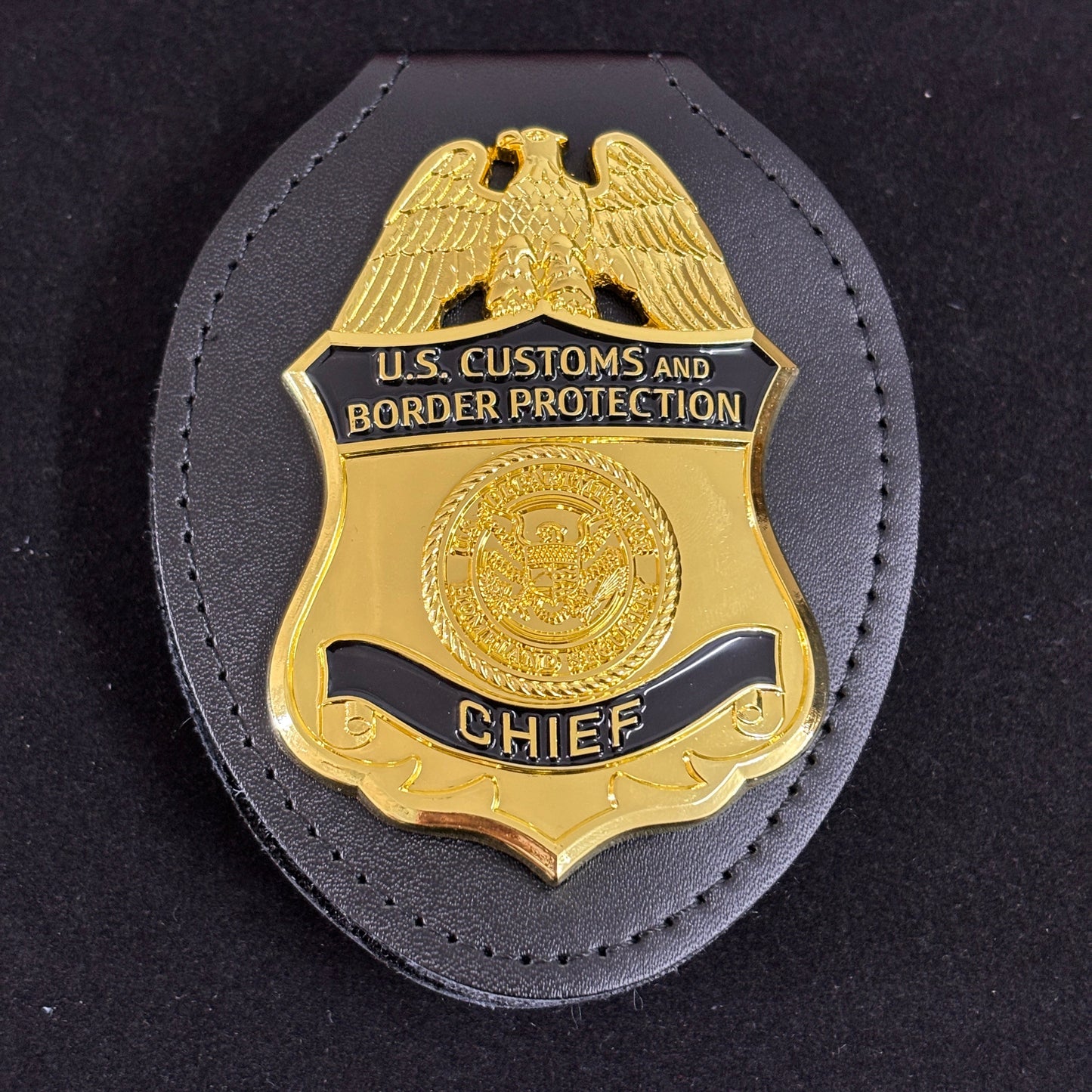 US Chief CBP Replica Badge Movie Props