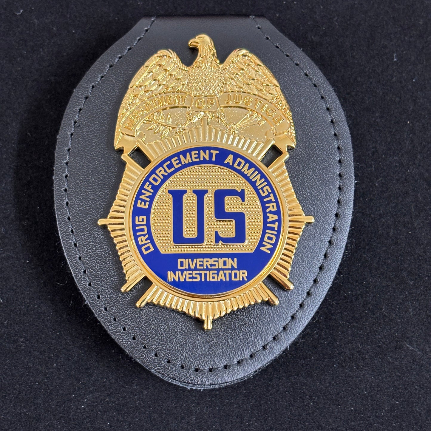 US DEA DI Diversion Investigator Badge Replica Movie Props