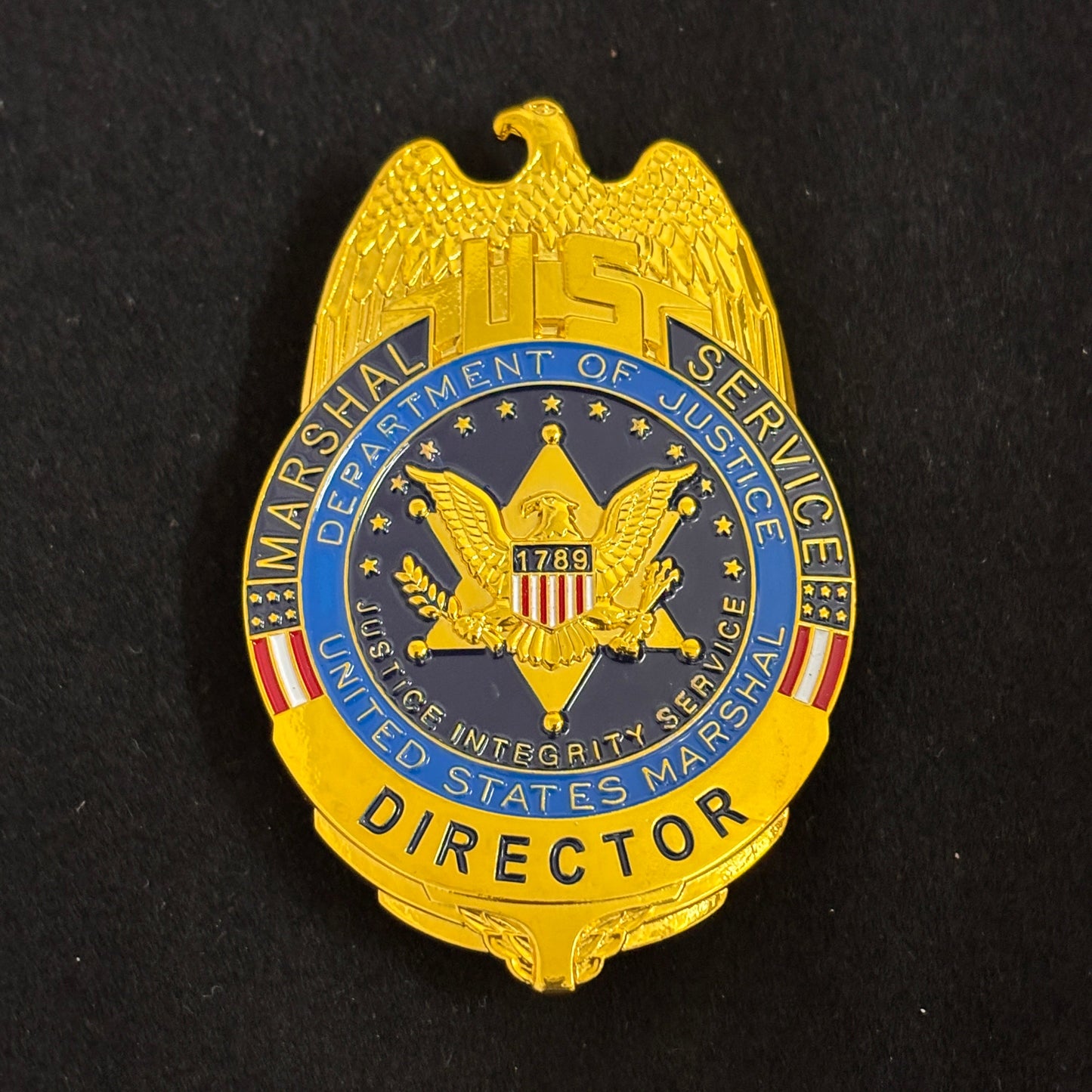 US Marshal Service Director USMS Badge Replica Movie Props