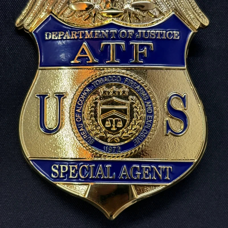 US ATF Special Agent Badge Replica Movie Props