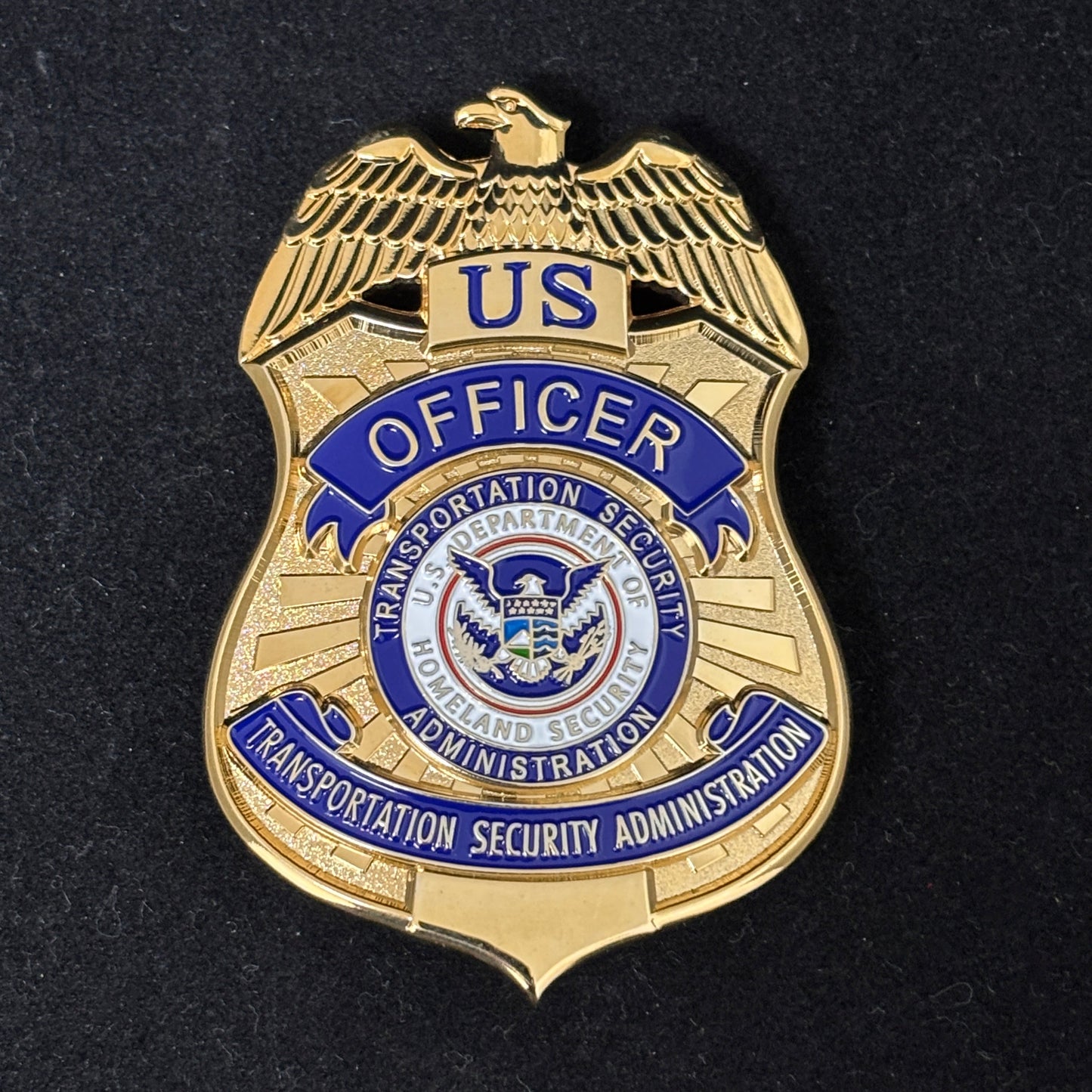 U.S.Transportation Security Administration Officer Replica Badge