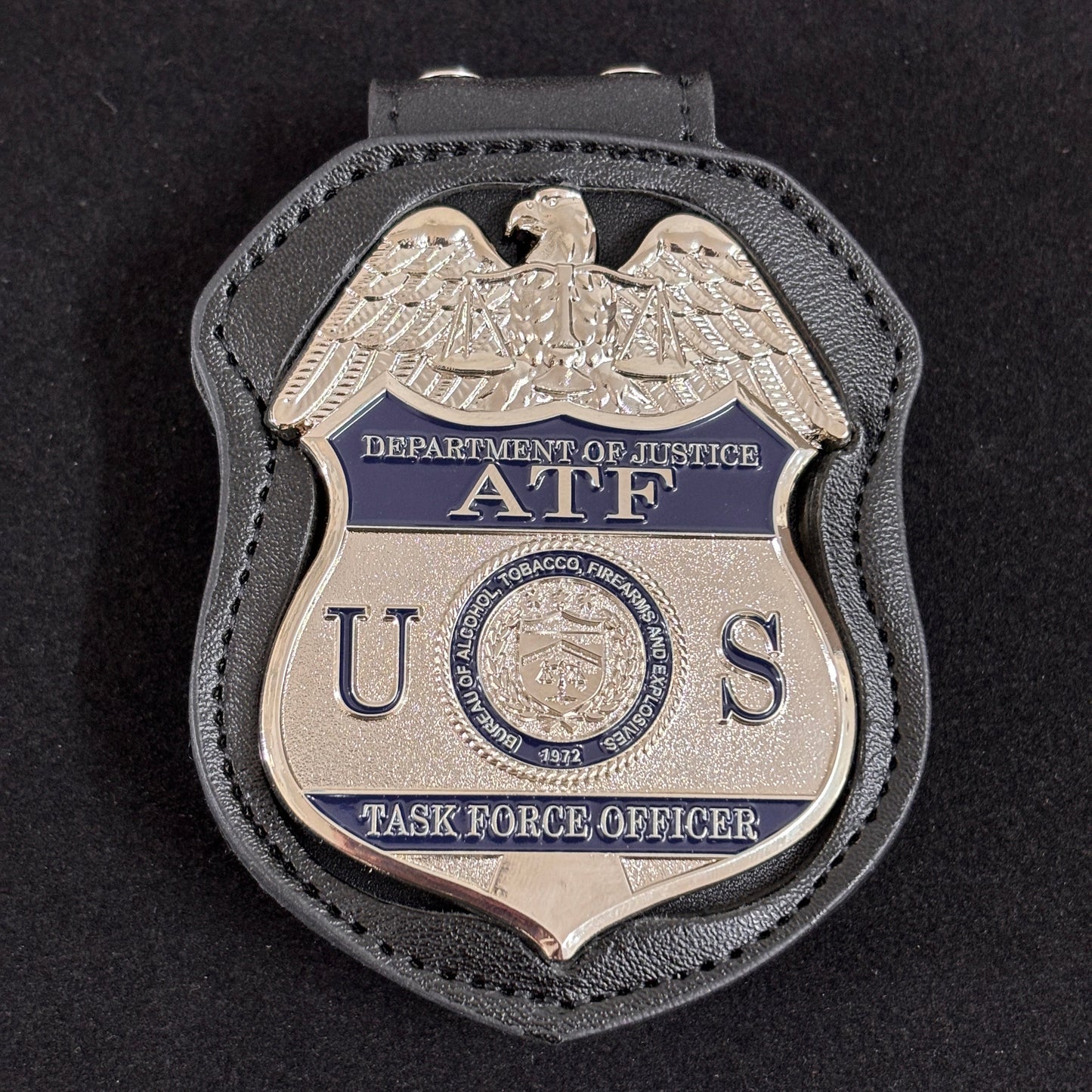 US ATF TFO Task Force Officer Badge Replica: High-Quality Movie Prop