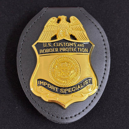 US Import Specialist Badge CBP Replica Movie Props