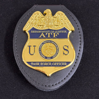 US ATF TFO Badge Replica Movie Prop