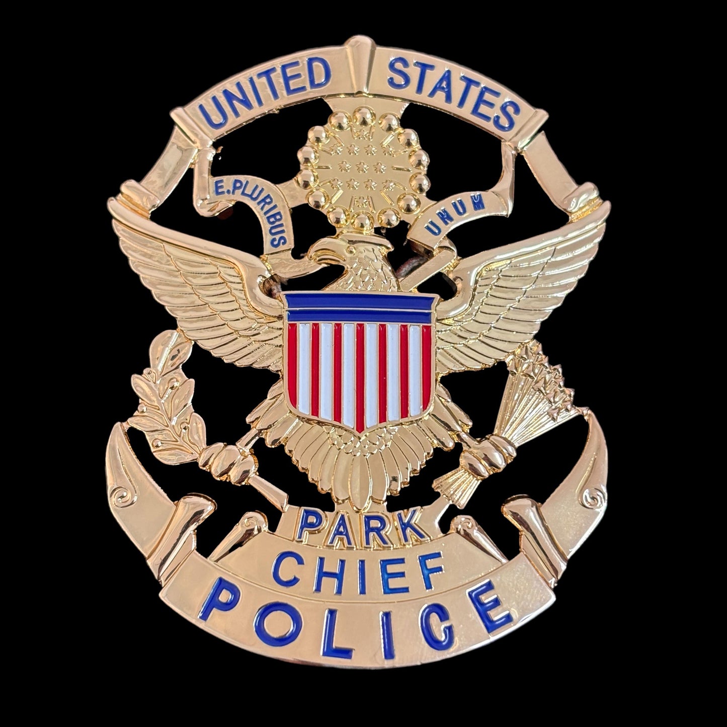 Chief US Park Police Badge  USPP Replica Movie Props