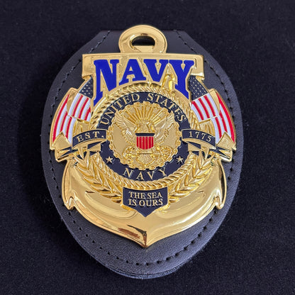 US Navy The Sea Is Ours Badge Replica Moive Props