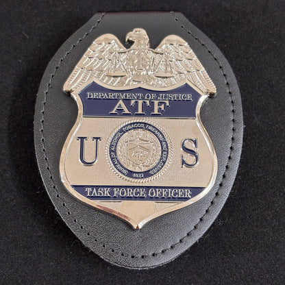 US ATF TFO Task Force Officer Badge Replica: High-Quality Movie Prop