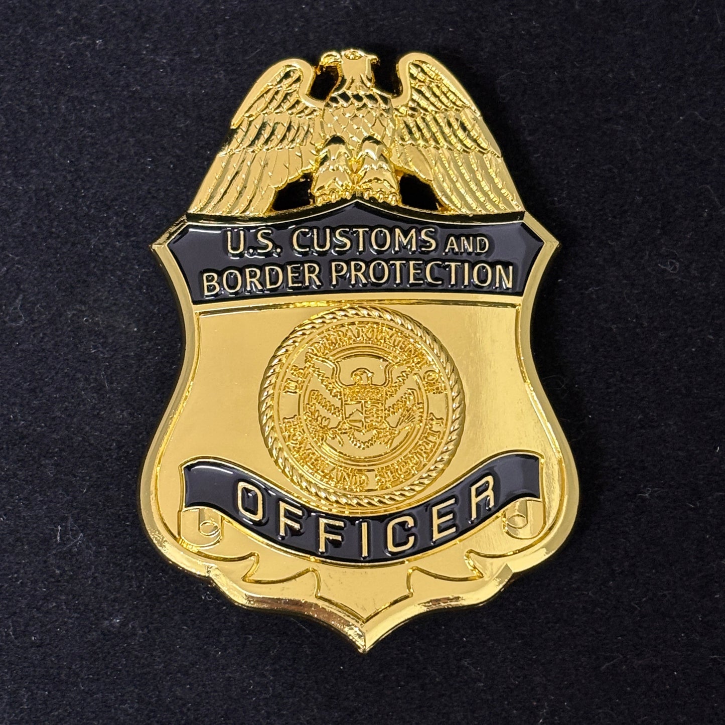 US CBP Officer Customs and Border Protection Badge Replica Movie Props