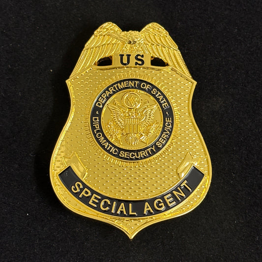 U.S. Diplomatic Security Service Special Agent BADGE Replica Movie Props