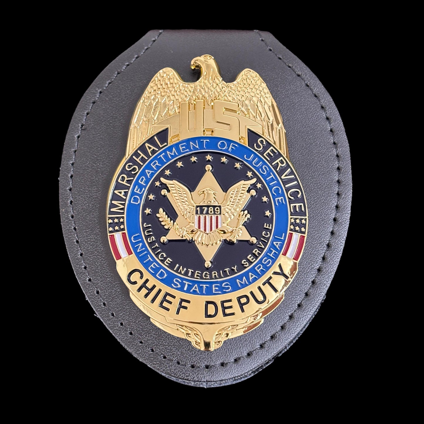 US Marshal Service Chief Deputy USMS Badge Replica Movie Props