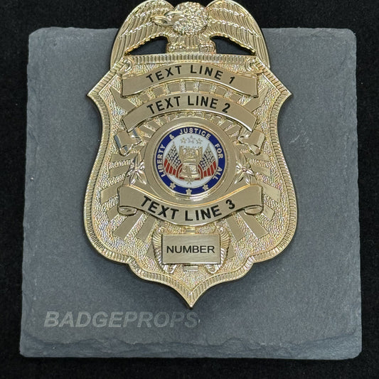 Customizable Badge TA25