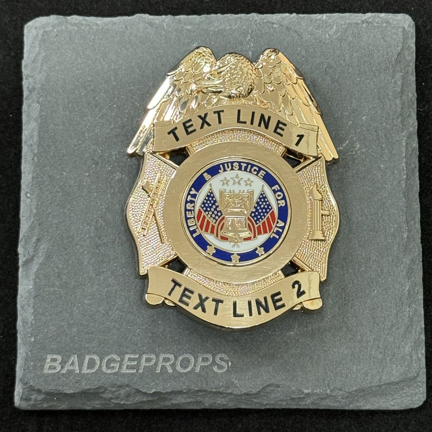 Customizable Badge TA28