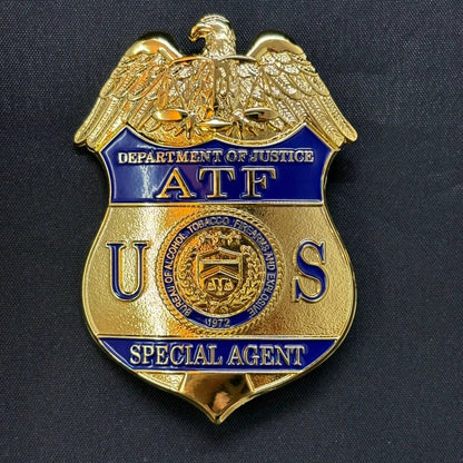 US ATF Special Agent Badge Replica Movie Props