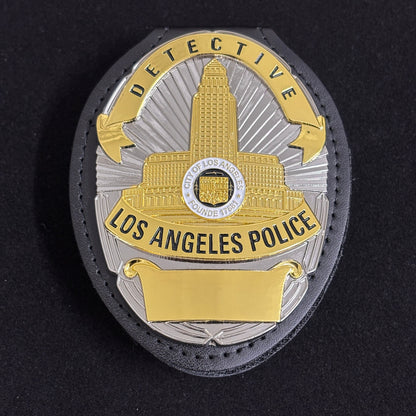 LAPD Los Angeles Detective Police Office Badge Customizable Number