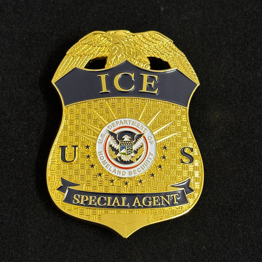 U.S Ice Special Agent BADGE Replica Movie Props