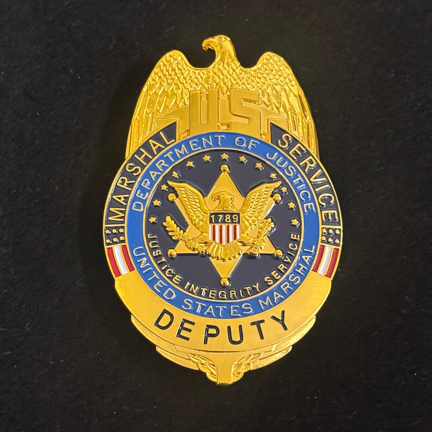 US Marshal Service Deputy USMS Badge Replica Movie Props