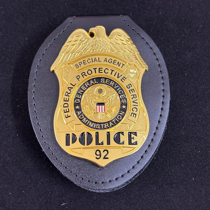 Special Agent Federal Protective Service Police BADGE Replica Movie Props With 92